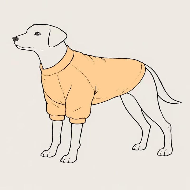 插肩袖卫衣宠物纸样 — sweatshirt_detail_01